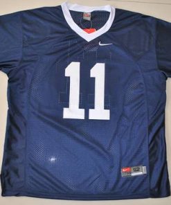 Nittany Lions #11 Navy Blue Stitched NCAA Jersey