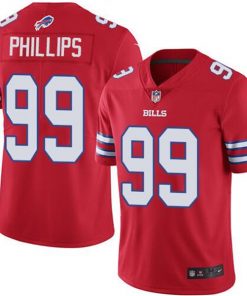 Men's Buffalo Bills #99 Harrison Phillips Red Vapor Untouchable Limited Stitched NFL Jersey