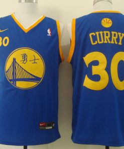 Men's Nike Golden State Warriors #30 Stephen Curry Chinese Black Authentic Stitched NBA Jersey