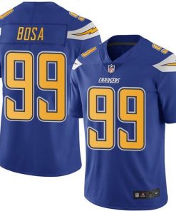 Nike Chargers #99 Joey Bosa Electric Blue Men's Stitched NFL Limited Rush Jersey