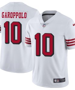 Youth NFL San Francisco 49ers #10 Jimmy Garoppolo White  Vapor Untouchable Limited Stitched Jersey