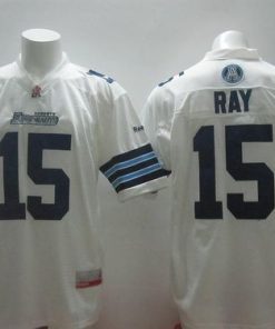 Argonauts #15 Ricky Ray White Stitched CFL Jersey