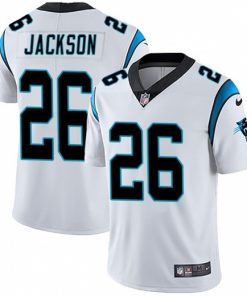 Men's Carolina Panthers #26 Donte Jackson White Vapor Untouchable Limited Stitched NFL Jersey