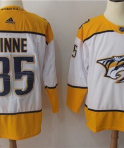 Men's Adidas Nashville Predators #35 Pekka Rinne White Stitched NHL Jersey