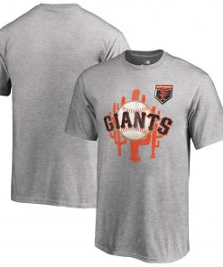 Men's San Francisco Giants Fanatics Branded 2018 MLB Spring Training Vintage T-Shirt ¨C Heather Gray