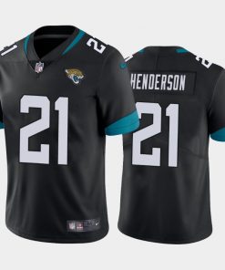 Men's Jacksonville Jaguars #21 C.J. Henderson 2020 Black Vapor Limited Stitched NFL Jersey