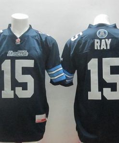 Argonauts #15 Ricky Ray Navy Blue Stitched CFL Jersey