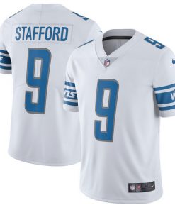 Men's Detroit Lions #9  Matthew Stafford Nike White Vapor Untouchable Limited Stitched NFL Jersey