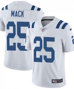 Men's Indianapolis Colts #25 Marlon Mack Royal White Vapor Untouchable Limited Stitched NFL Jersey