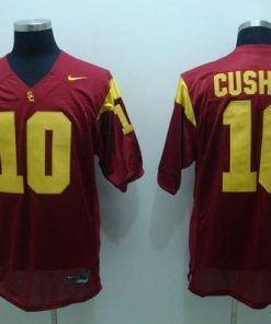 Trojans #10 Brian Cushing Red Stitched NCAA Jersey
