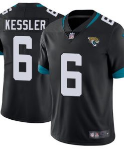 Men's Jacksonville Jaguars #6 Cody Kessler Black Vapor Untouchable Limited Stitched NFL Jersey