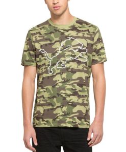 Men's Detroit Lions '47 Camo Alpha T-Shirt