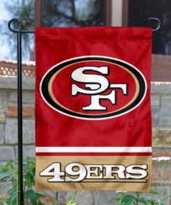 San Franccisco 49ers Double-Sided Garden Flag 001 (Pls Check Description For Details)