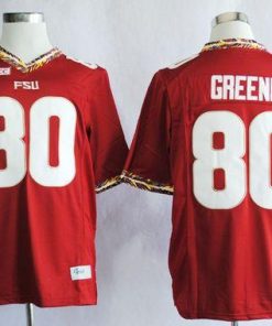 Seminoles #80 Rashad Greene Red Stitched NCAA Jersey