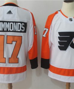 Men's Adidas Philadelphia Flyers #17 Wayne Simmonds White Stitched NHL Jersey