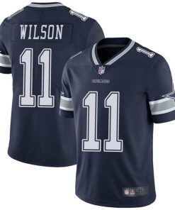 Men's Dallas Cowboys #11 Cedrick Wilson Navy Vapor Untouchable Limited Stitched NFL Jersey