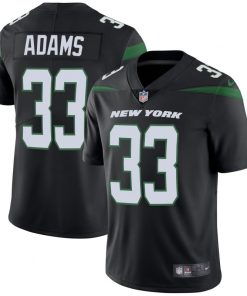 Youth New York Jets #33 Jamal Adams Black Vapor Untouchable Limited Stitched NFL Jersey