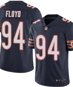 Nike Bears #94 Leonard Floyd Navy Blue Men's Stitched NFL Limited Rush Jersey
