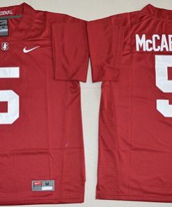 Cardinal #5 Christian McCaffrey Red Stitched NCAA Jersey