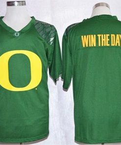 Ducks Win The Day Green Pride Fashion Stitched NCAA Jersey