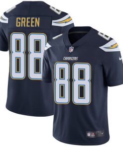 Men's Los Angeles Chargers #88 Virgil Green Navy Blue Vapor Untouchable Limited Stitched NFL Jersey