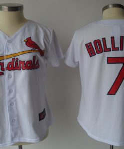 Cardinals #7 Matt Holliday White Women's Fashion Stitched MLB Jersey