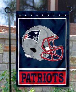 New England Patriots Double-Sided Garden Flag 002 (Pls Check Description For Details)