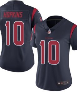 Women's Houston Texans #10 DeAndre Hopkins Navy Vapor Untouchable Limited Stitched NFL Jersey