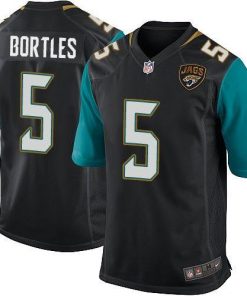 Nike Jaguars #5 Blake Bortles Black Alternate Men's Stitched NFL Game Jersey
