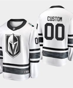 Men's Vegas Golden Knights Custom 2019 NHL All-Star White Stitched Jersey