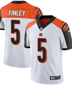 Men's Cincinnati Bengals #5 Ryan Finley White Vapor Untouchable Limited Stitched NFL Jersey