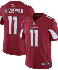 Men's Arizona Cardinals #11 Larry Fitzgerald Red Vapor Untouchable Limited Stitched NFL Jersey