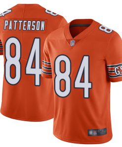 Men's Chicago Bears#84 Cordarrelle Patterson Orange Vapor Untouchable Limited Stitched NFL Jersey