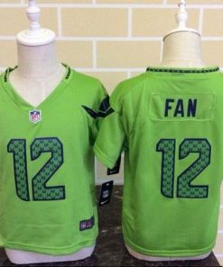 Toddler Nike Seahawks #12 Fan Green Alternate Stitched NFL Elite Jersey