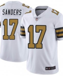 Men's New Orleans Saints #17 Emmanuel Sanders White Color Rush Limited Stitched NFL Jersey