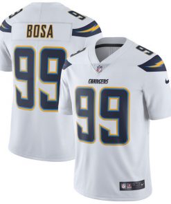Men's Los Angeles Chargers #99 Joey Bosa Nike White Vapor Untouchable Limited Stitched NFL Jersey