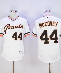 Men's San Francisco Giants #44 Willie McCovey Throwback Flexbase Stitched MLB Jersey