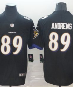 Men's Baltimore Ravens #89 Mark Andrews Purple Vapor Untouchable Limited NFL Jersey