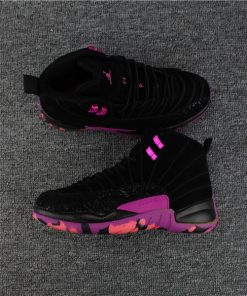 Men's Running Weapon Air Jordan 12  Red Shoes 034