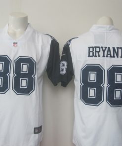Men's Nike Cowboys #88 Dez Bryant White Limited Rush Stitched NFL Jersey