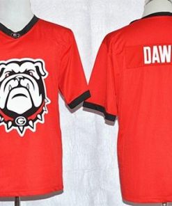 Bulldogs Dawgs Red Pride Fashion Stitched NCAA Jersey