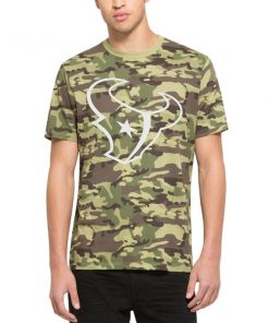 Men's Houston Texans '47 Camo Alpha T-Shirt