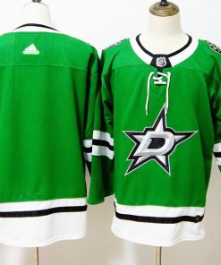 Men's Adidas Dallas Stars Green Stitched NHL Jersey