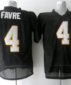 Golden Eagles #4 Brett Favre Black Stitched NCAA Jersey