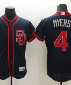Padres #4 Wil Myers Navy Blue Fashion Stars & Stripes Flexbase Authentic Stitched MLB Jersey