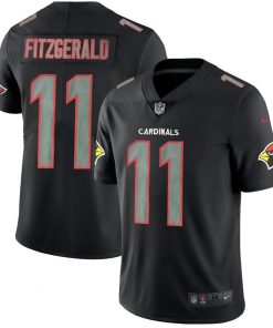 Men's Cardinals #11 Larry Fitzgerald 2018 Black Impact Limited Stitched NFL Jersey