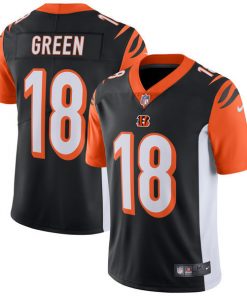 Men's Cincinnati Bengals #18 A.J. Green Nike Black Vapor Untouchable Limited Stitched NFL Jersey