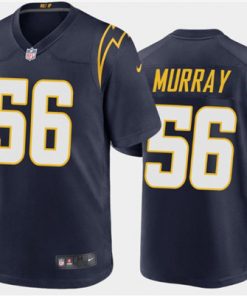 Men's Los Angeles Chargers #56 Kenneth Murray 2020 Navy Alternate Game NFL Stitched Jersey