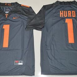 Vols #1 Jalen Hurd Grey Limited Stitched NCAA Jersey