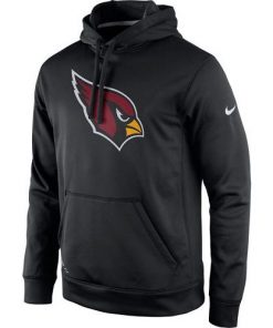 Men's Arizona Cardinals Nike Black Practice Performance Pullover Hoodie
